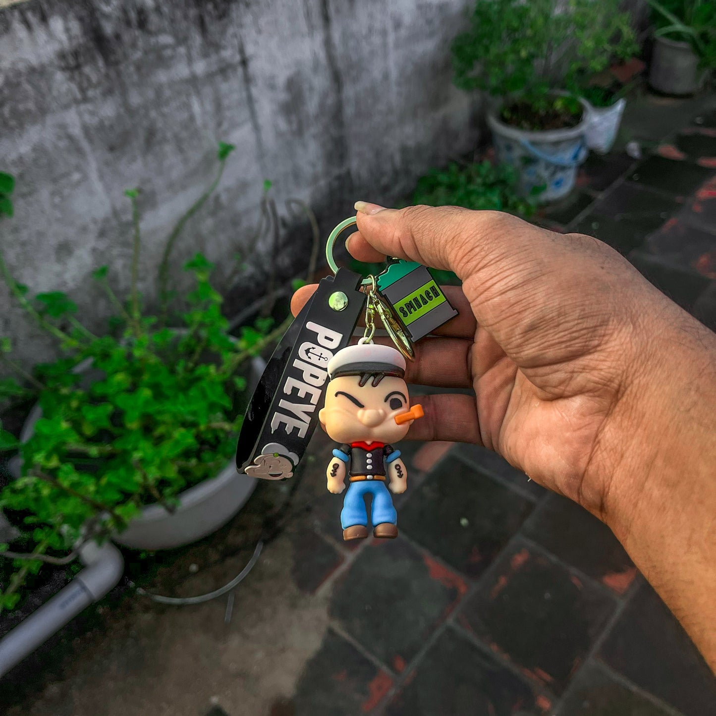 Popeye keychain