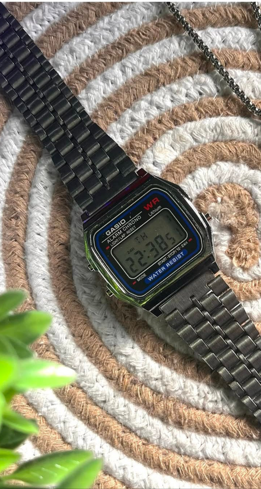Square dial Casio watch
