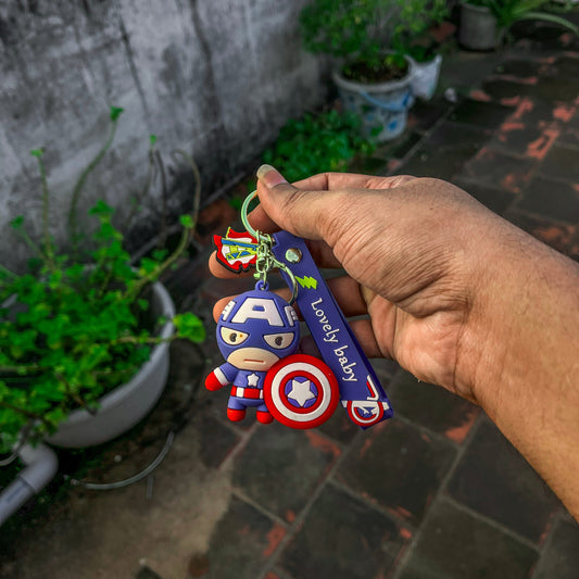 Captain America keychain